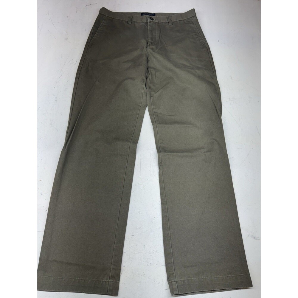 Old Navy Vintage Baggy Men’s 34x33 Green Cotton Twill Baggy Straight Leg Pants